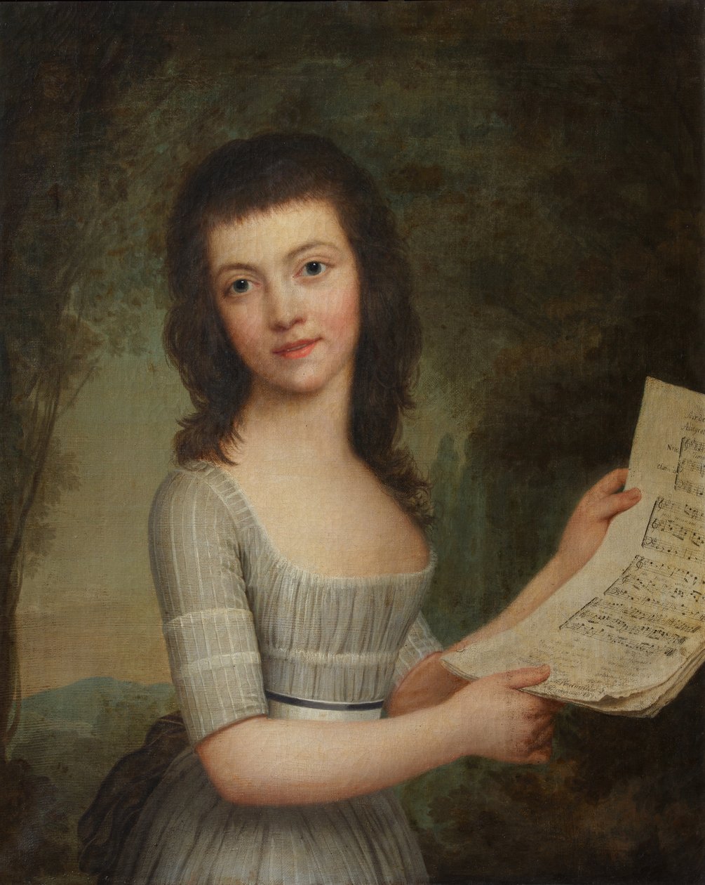 Porträtt av Mademoiselle Wittfooth, 1789 av Adolf Ulrich Wertmuller