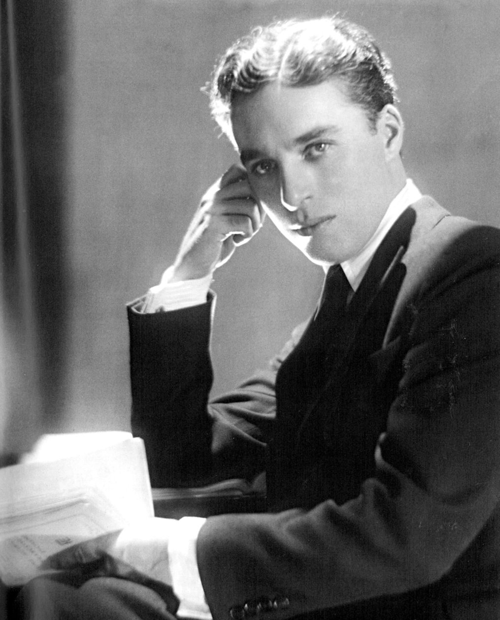 Porträtt av Charlie Chaplin av Adolf de Meyer