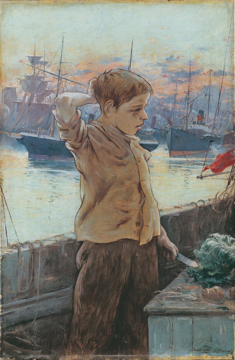 Skeppspojken, 1887 av Adolfo Guiard y Larrauri