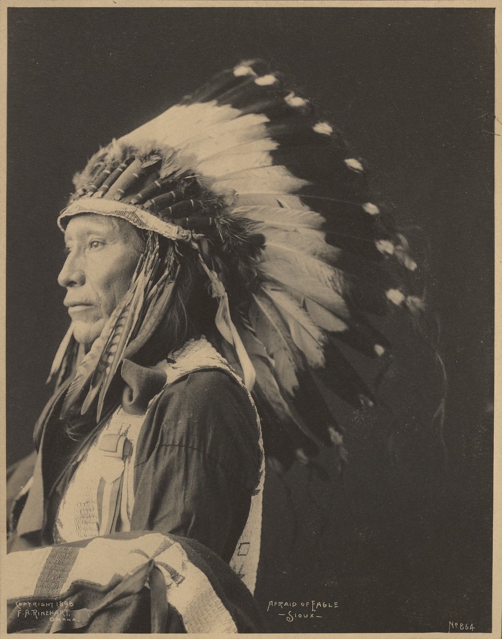 Rädd för örn, sioux av Adolph F. Muhr