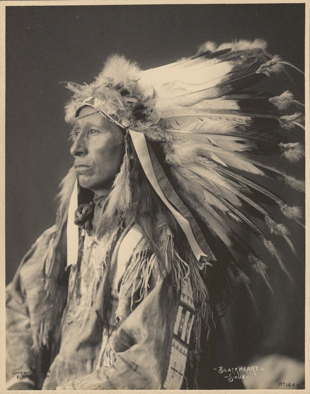 Blackheart, Sioux av Adolph F. Muhr