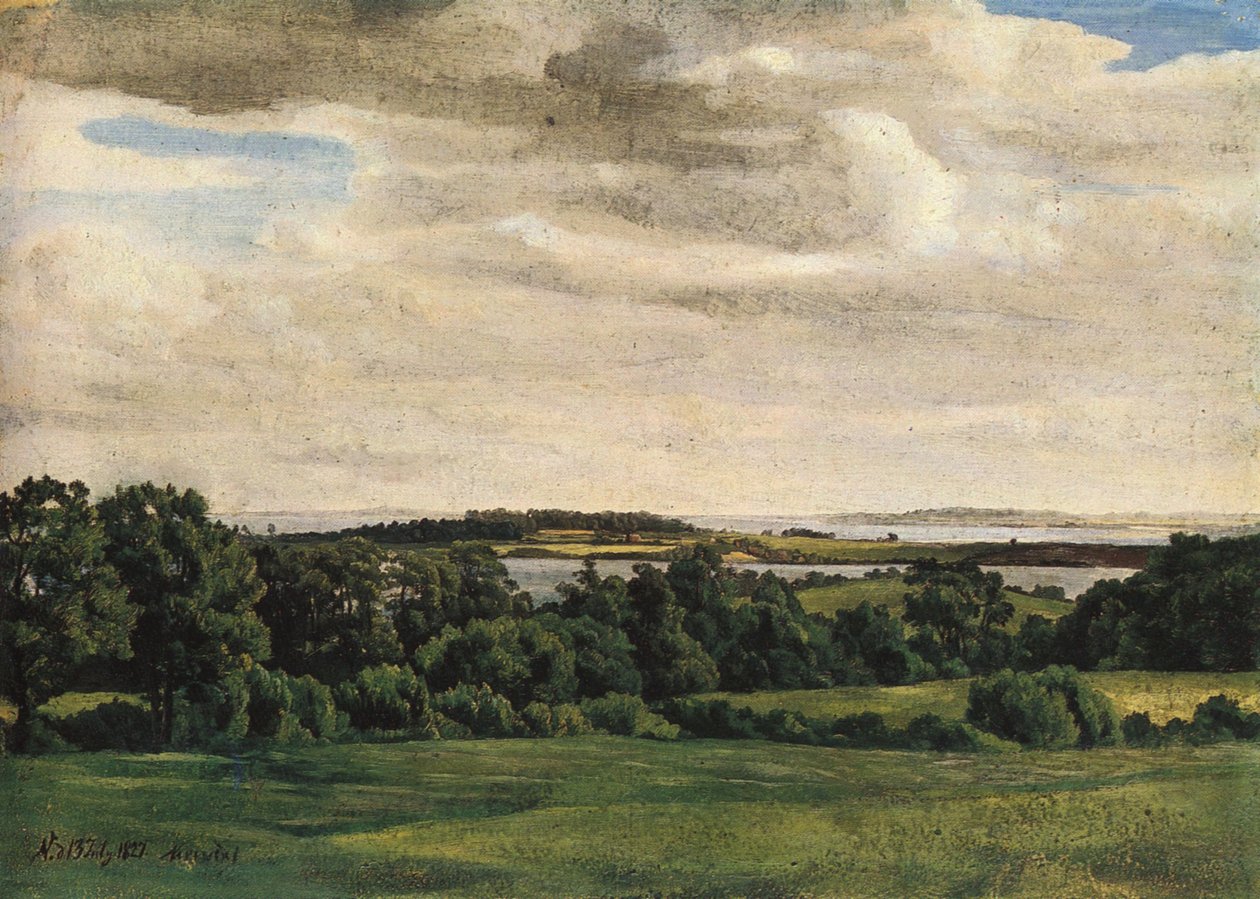 Tyska: Holsteinische Landschaft av Adolph Friedrich Vollmer