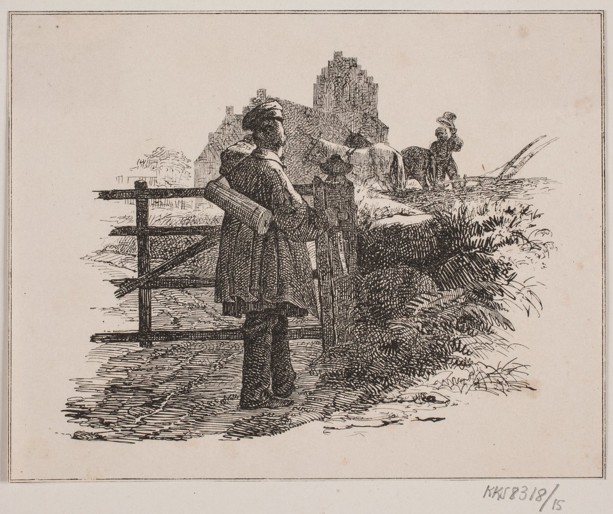 Kvällstid av Johan Adolph Kittendorff