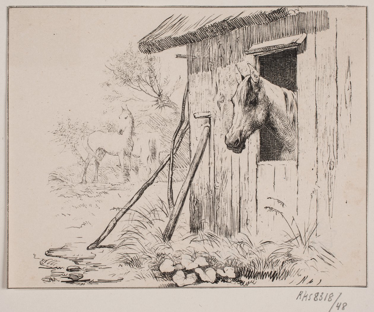 Brukshästen av Johan Adolph Kittendorff