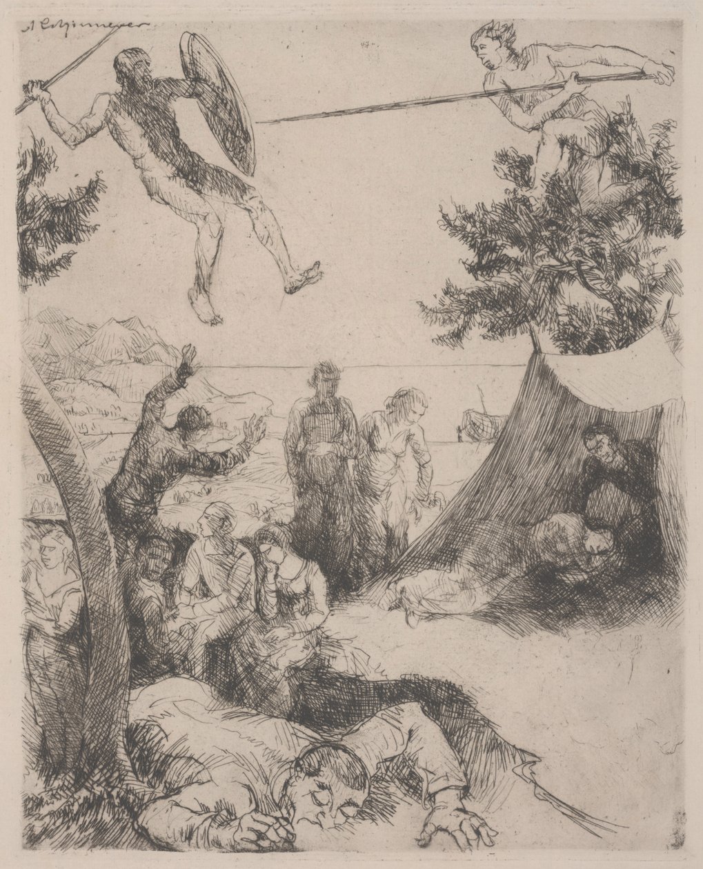 Visions (Visionen) av Adolph Schinnerer