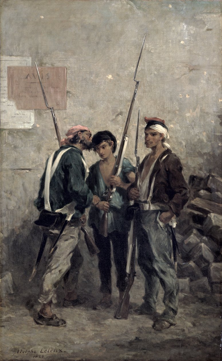 Lösenordet, 24 februari 1848 av Adolphe Pierre Leleux