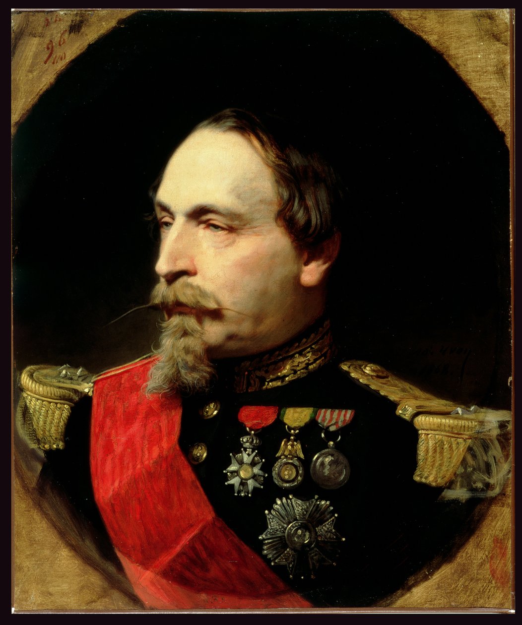 Napoleon III (1808-73) 1868 av Adolphe Yvon