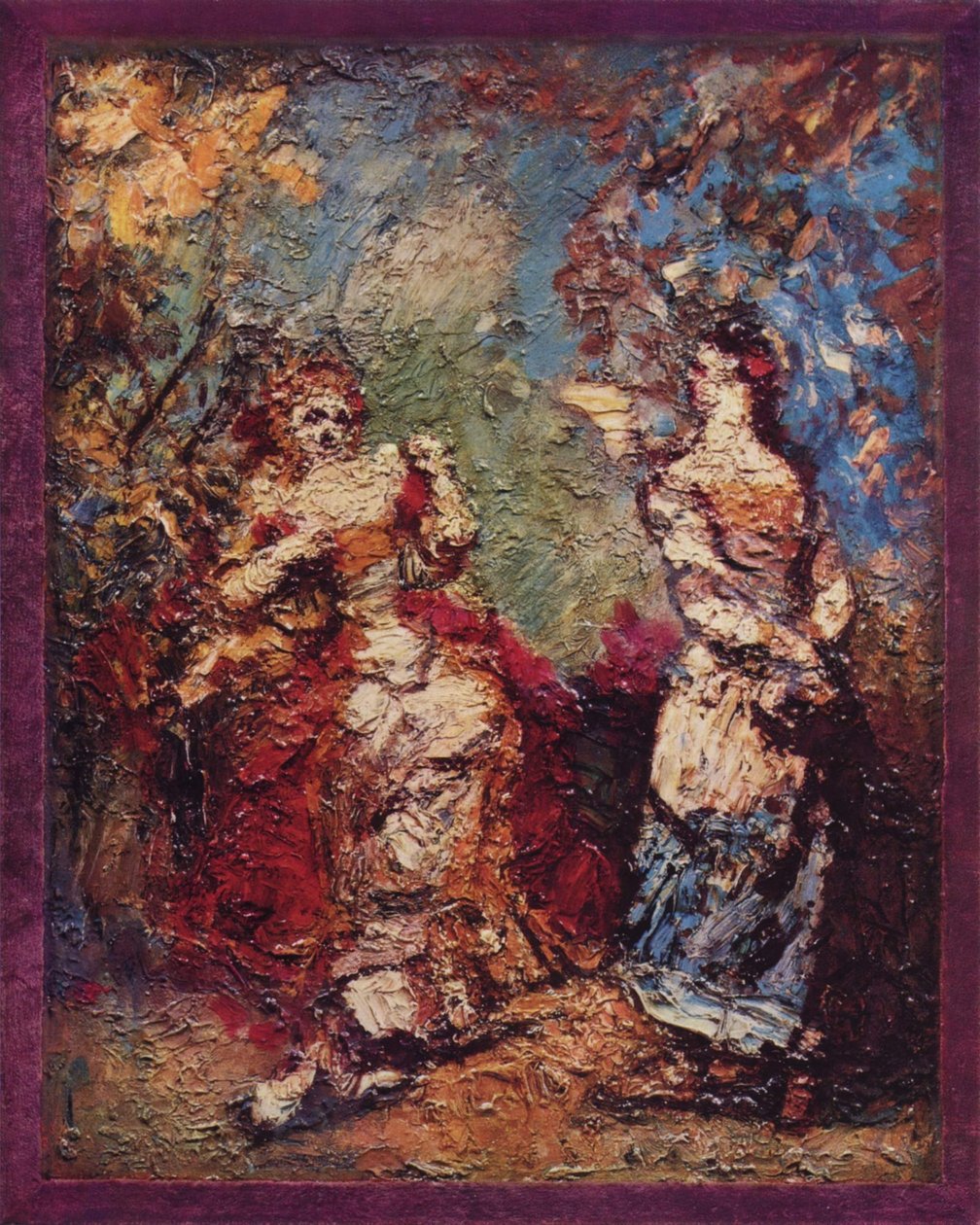 Franska: Les Précieuses Ridicules av Adolphe Joseph Thomas Monticelli