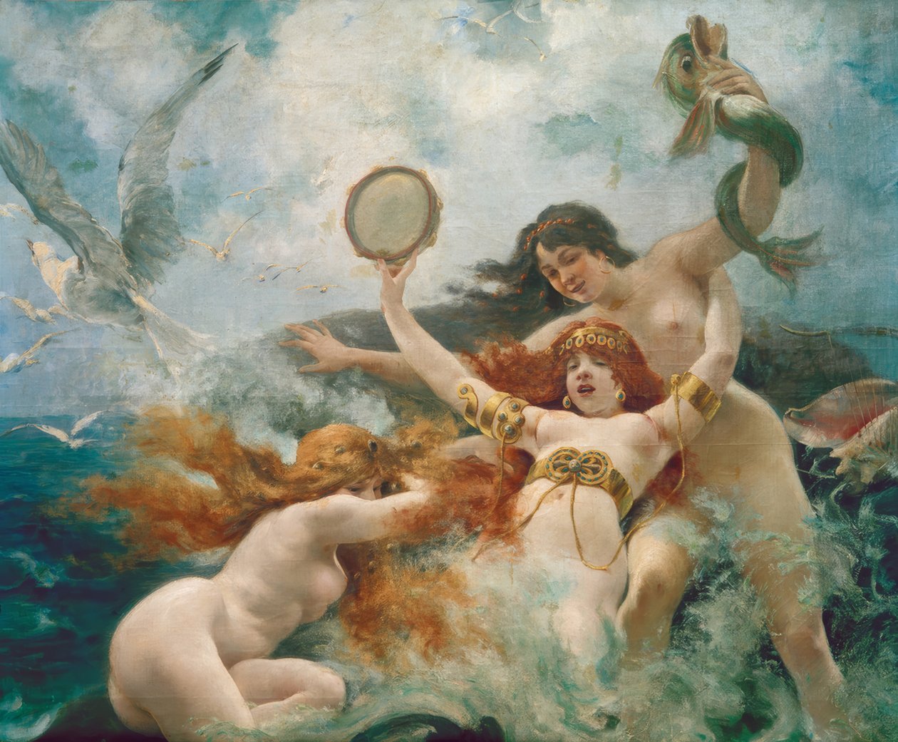 Sirenerna njuter av Adolphe Lalyre