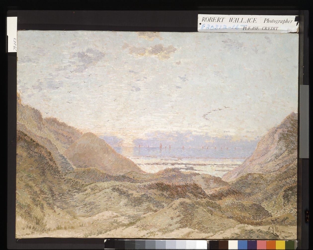 The Dunes (olja på duk) av Adriaan Josef Heymans