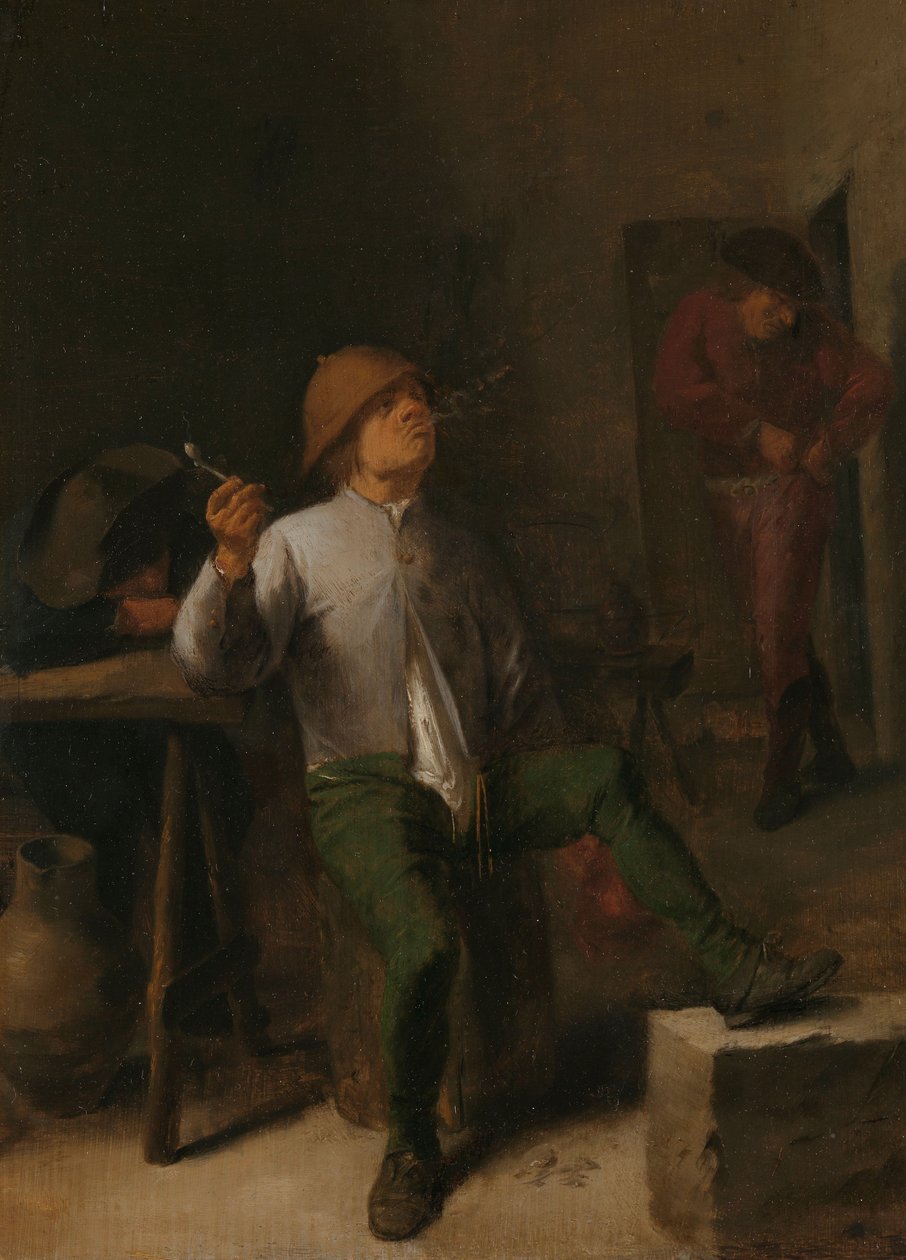 Rökaren av Adriaen Brouwer