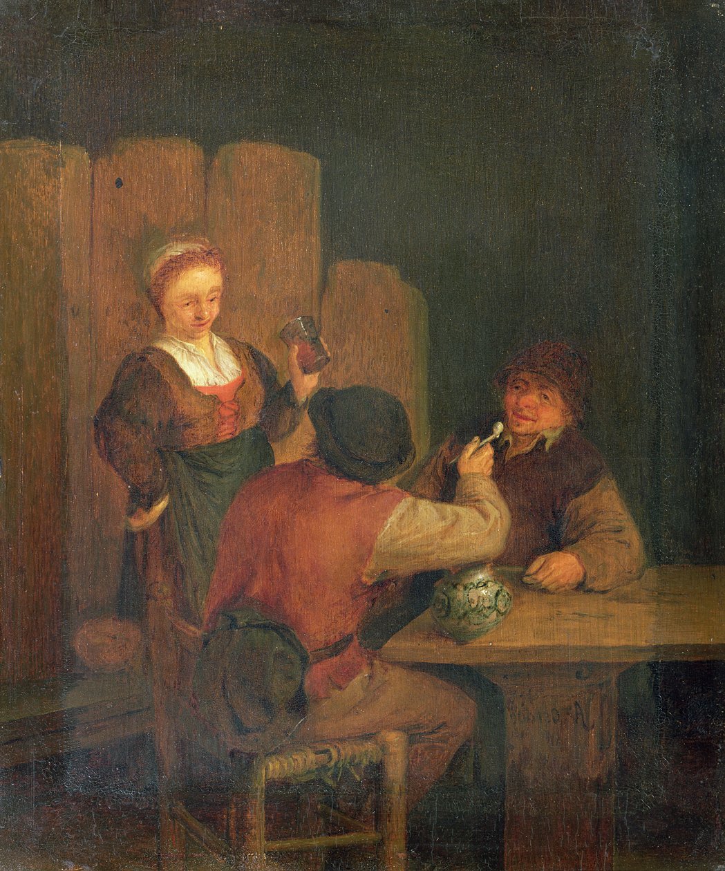 Inrikesinteriör av Adriaen Brouwer