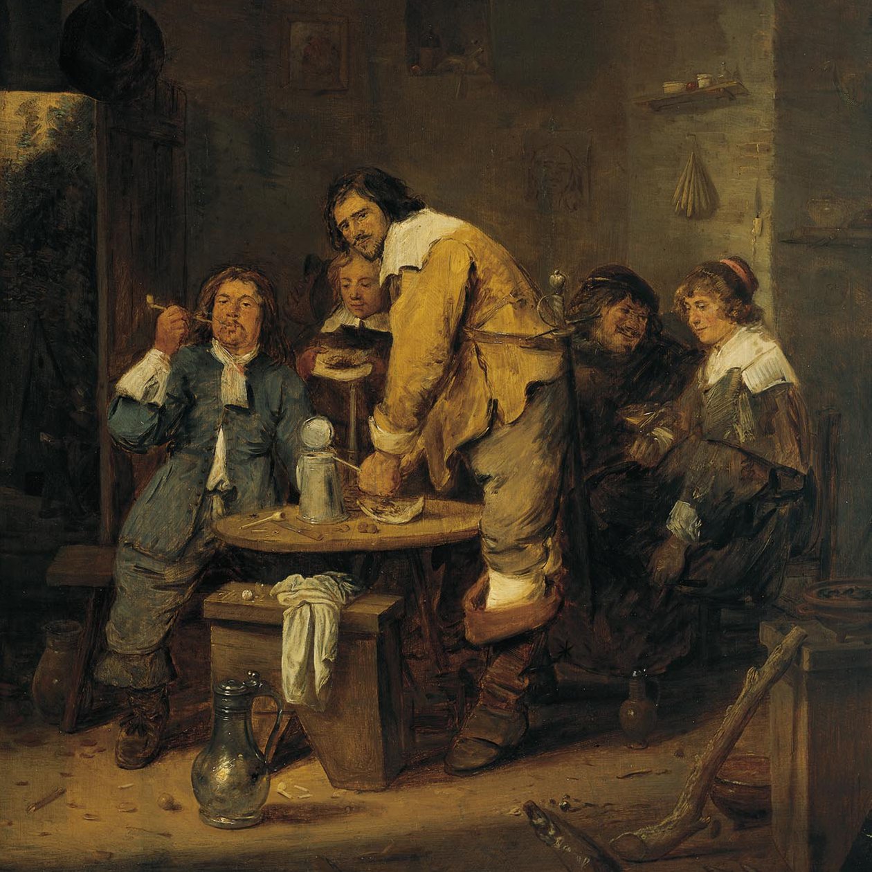 The Tobacco Inn av Adriaen Brouwer