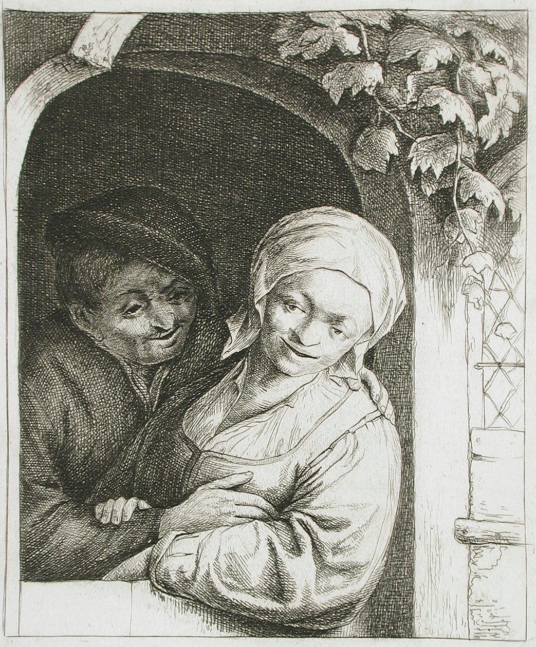 Village Romance av Adriaen Jansz. van Ostade