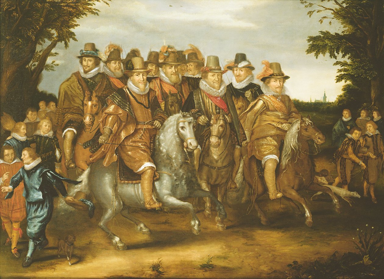 Princes of Orange frø av Adriaen van de Venne