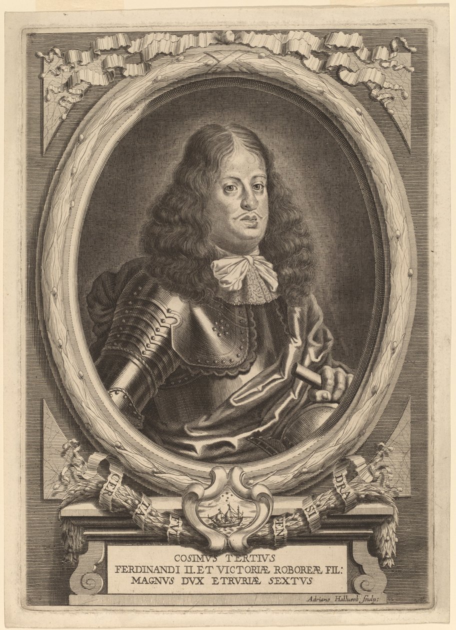 Cosimo III, storhertig av Toscana av Adriaen Haelwegh