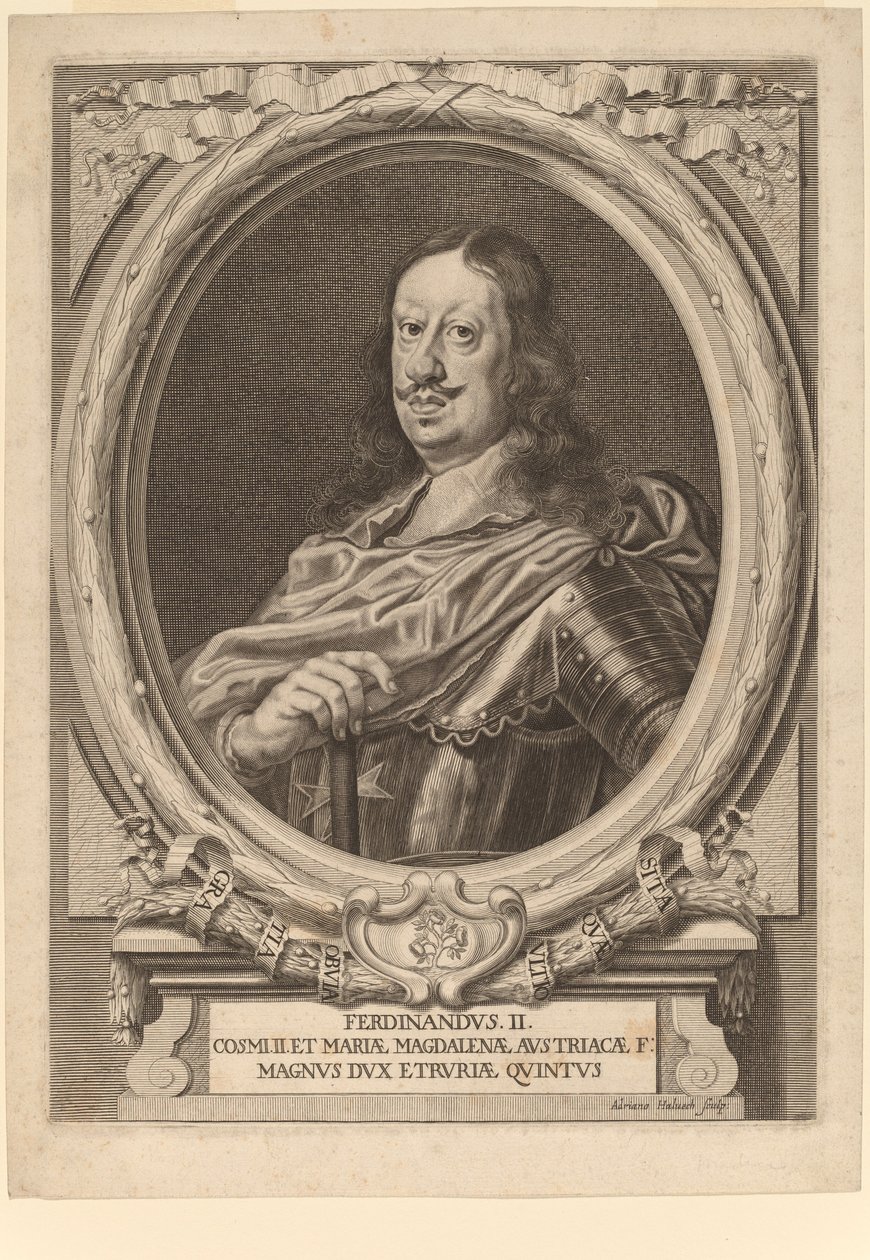 Ferdinand II, storhertig av Toscana av Adriaen Haelwegh