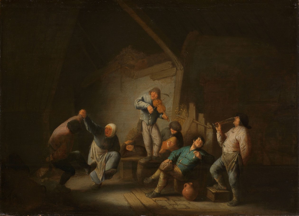 Danspar, 1625-40 av Adriaen Jansz. van Ostade