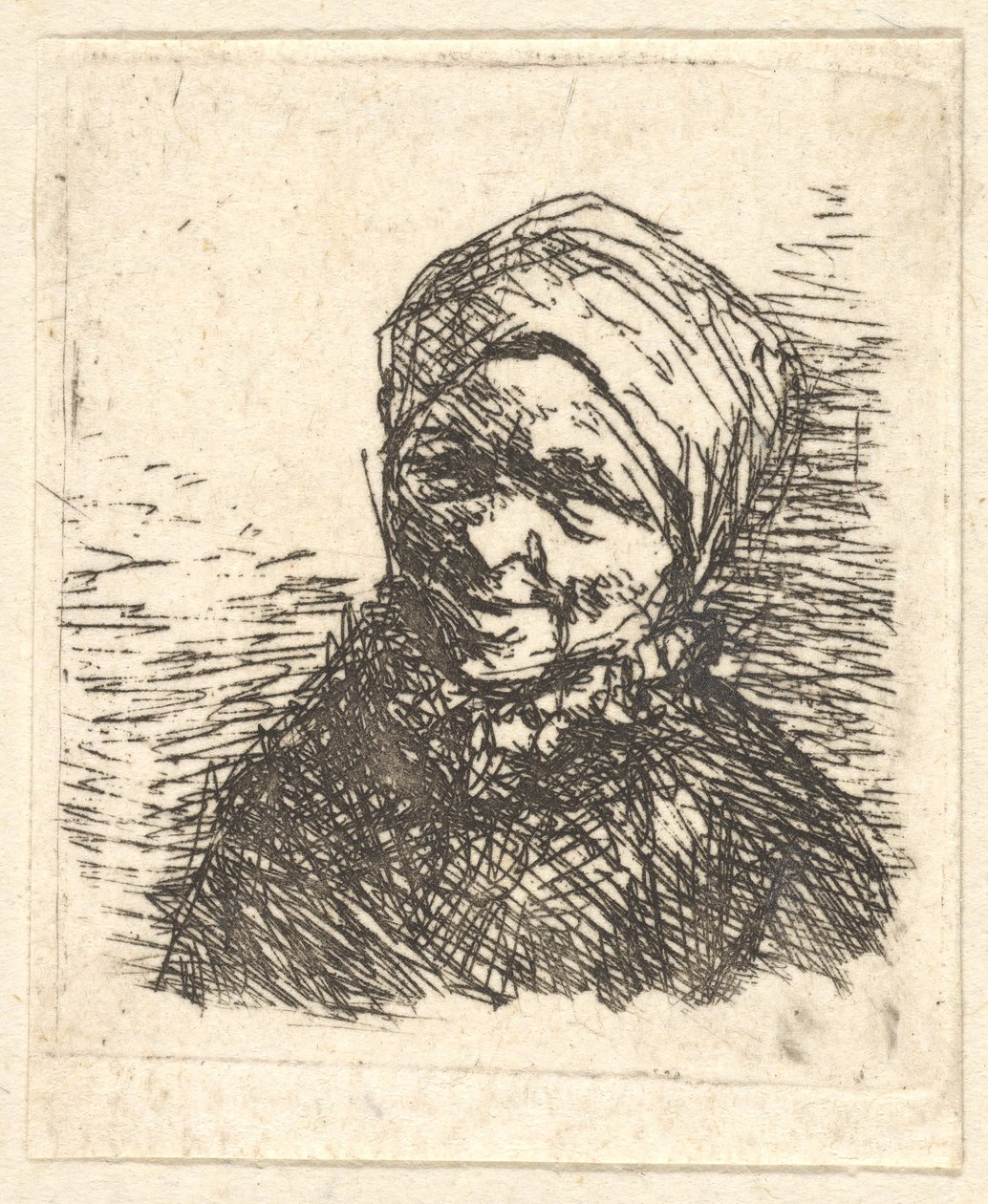 Bondekvinna, 1610-85. av Adriaen Jansz. van Ostade