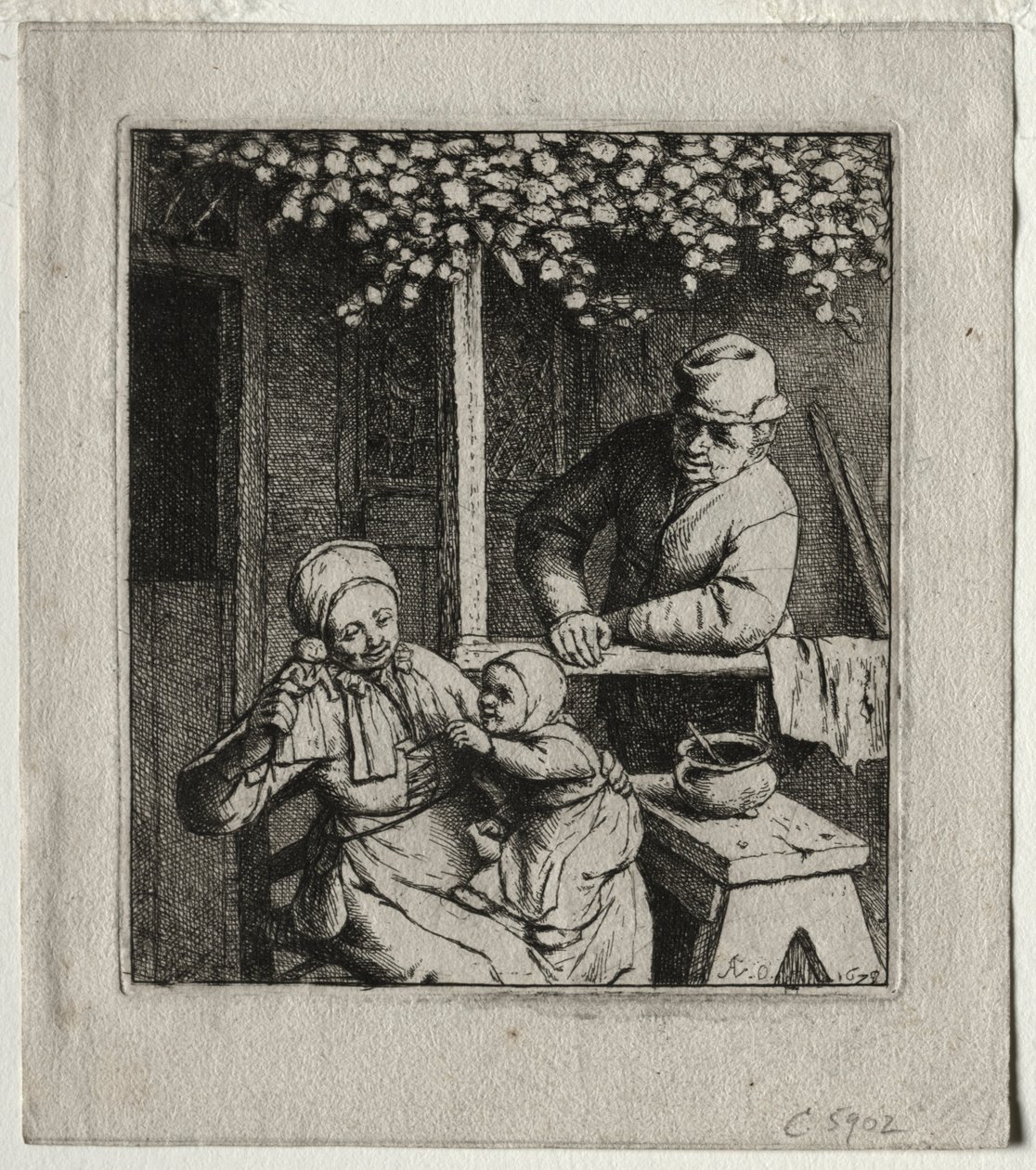 Dockan, 1678. av Adriaen Jansz. van Ostade