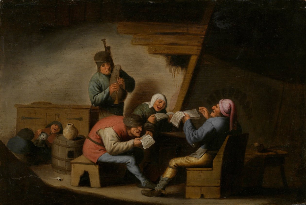 Bysångarna av Adriaen Jansz. van Ostade