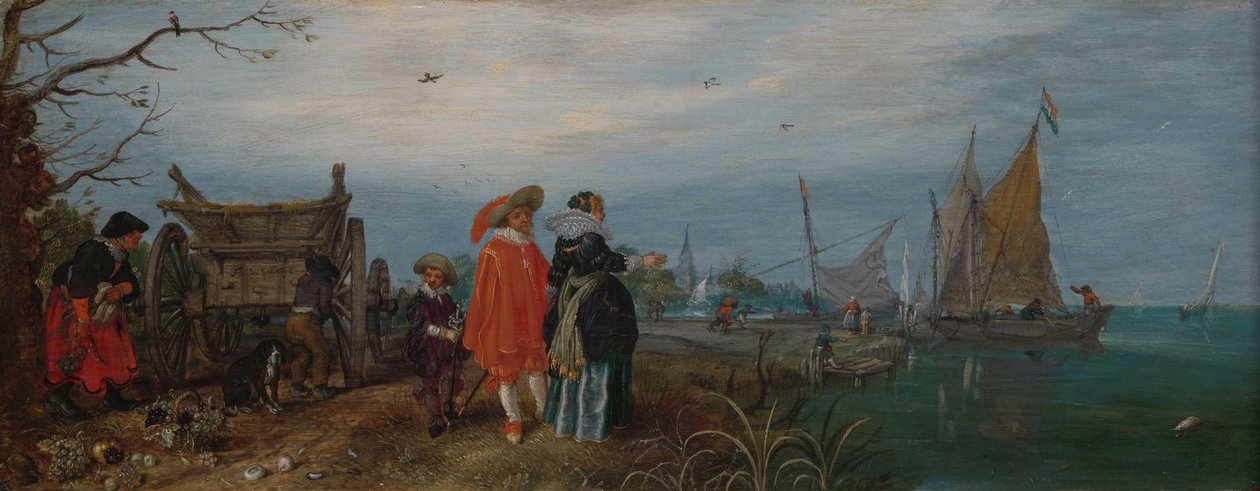 Höst (samtal) av Adriaen Pietersz van de Venne