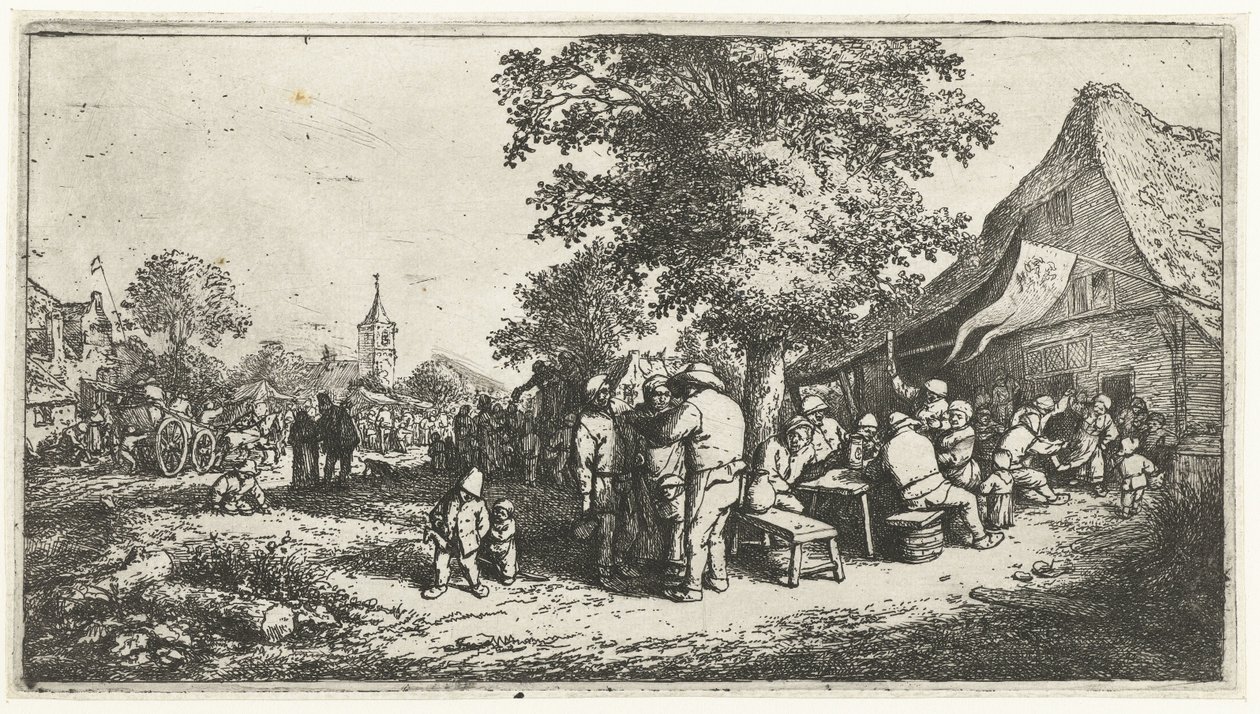 Bondens mässa av Adriaen van Ostade