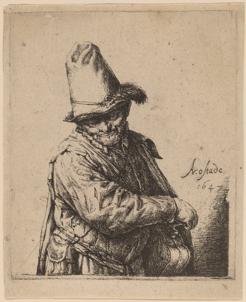 Orgelkvarn av Adriaen van Ostade