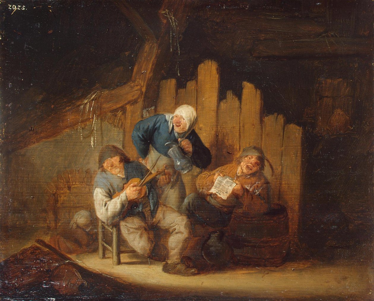 Hörselsinnet av Adriaen van Ostade
