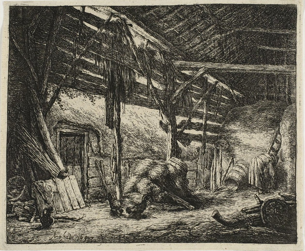 Ladan av Adriaen van Ostade