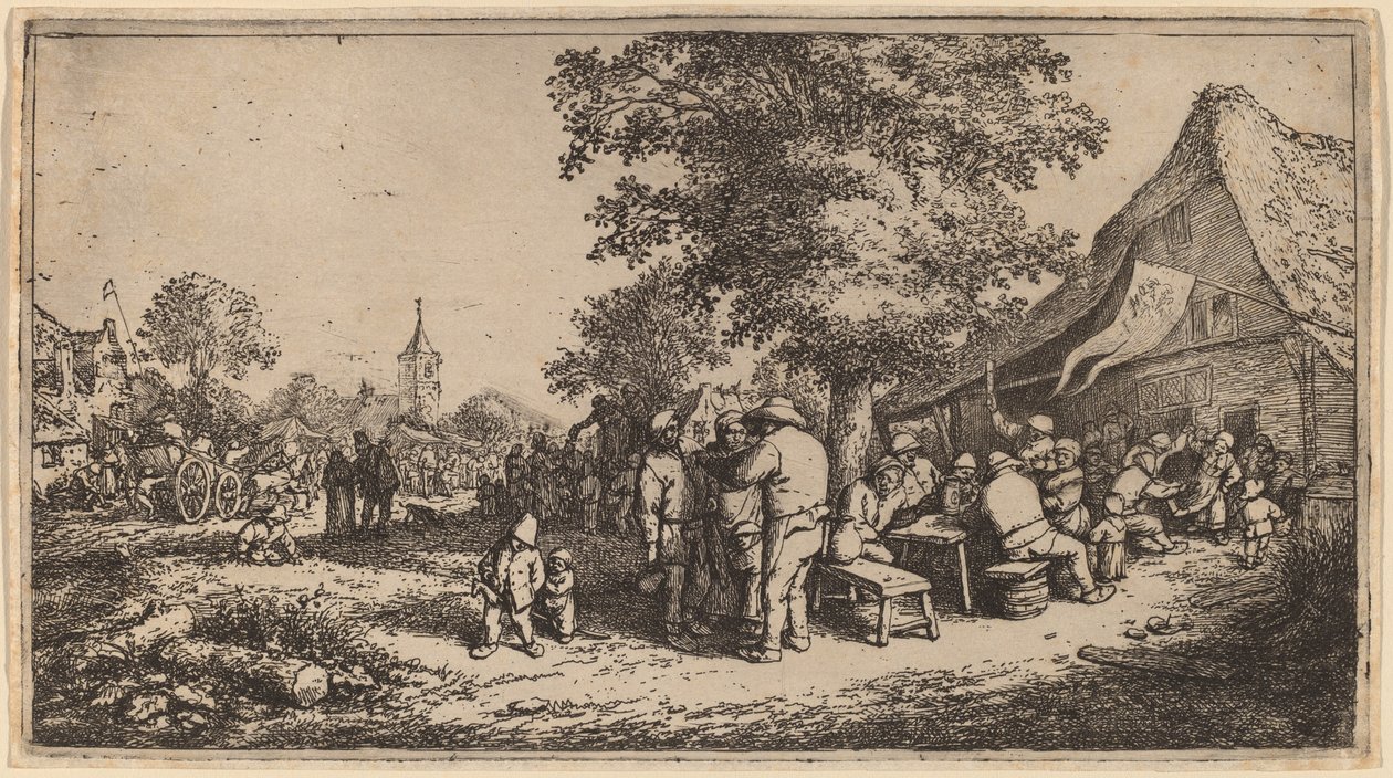 Mässan av Adriaen van Ostade