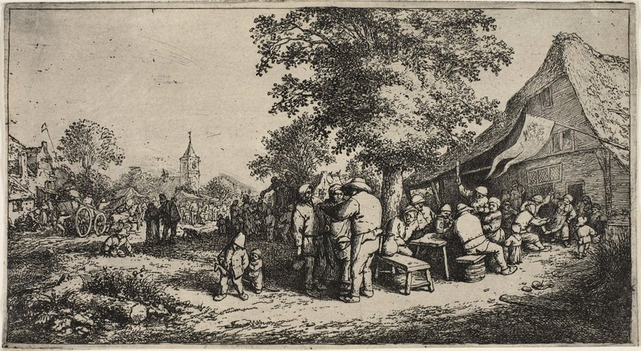 Mässan av Adriaen van Ostade