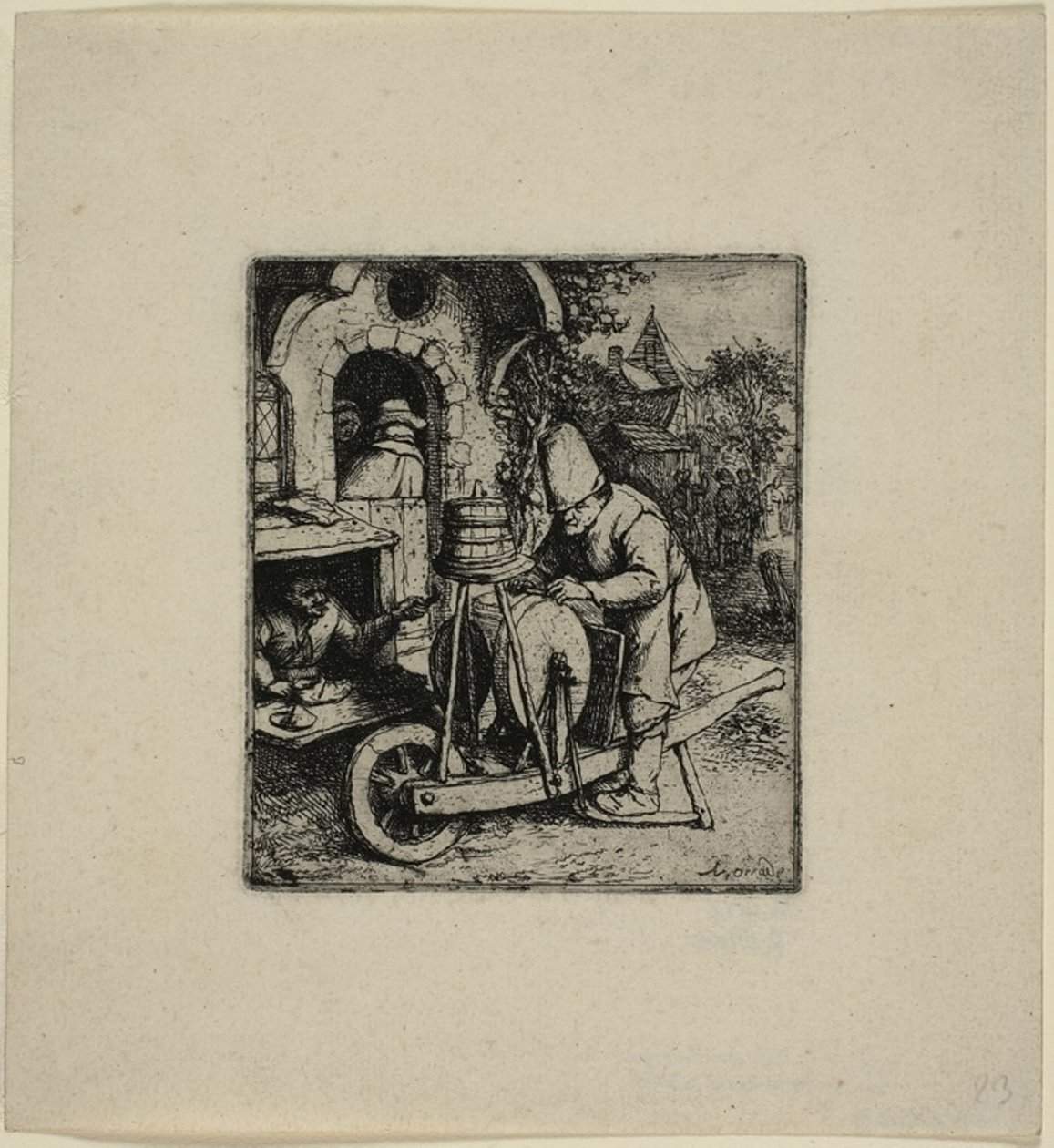 Knivsliparen av Adriaen van Ostade