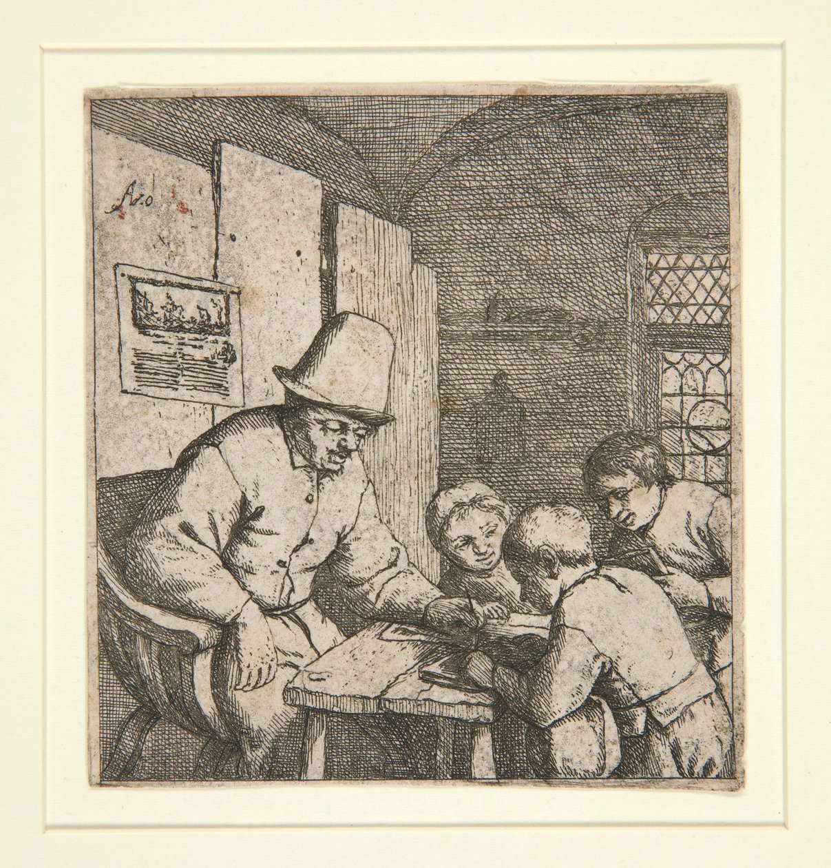 Skolmästaren av Adriaen van Ostade