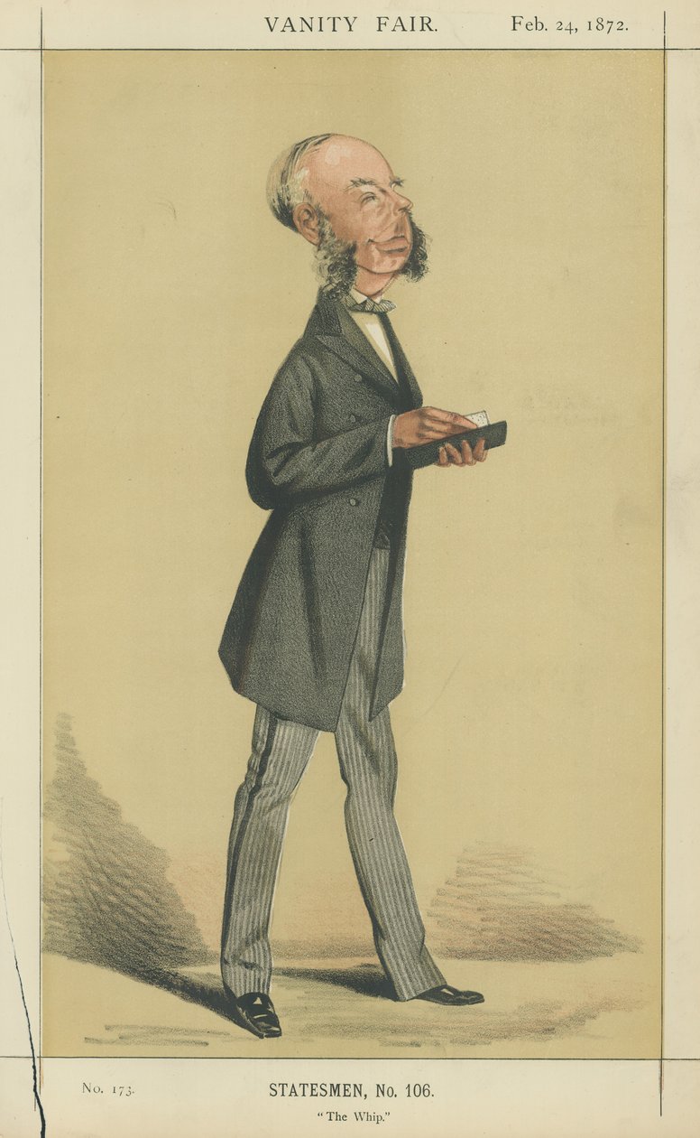 The Honourable George Glyn (färglitografi) av Adriano Cecioni