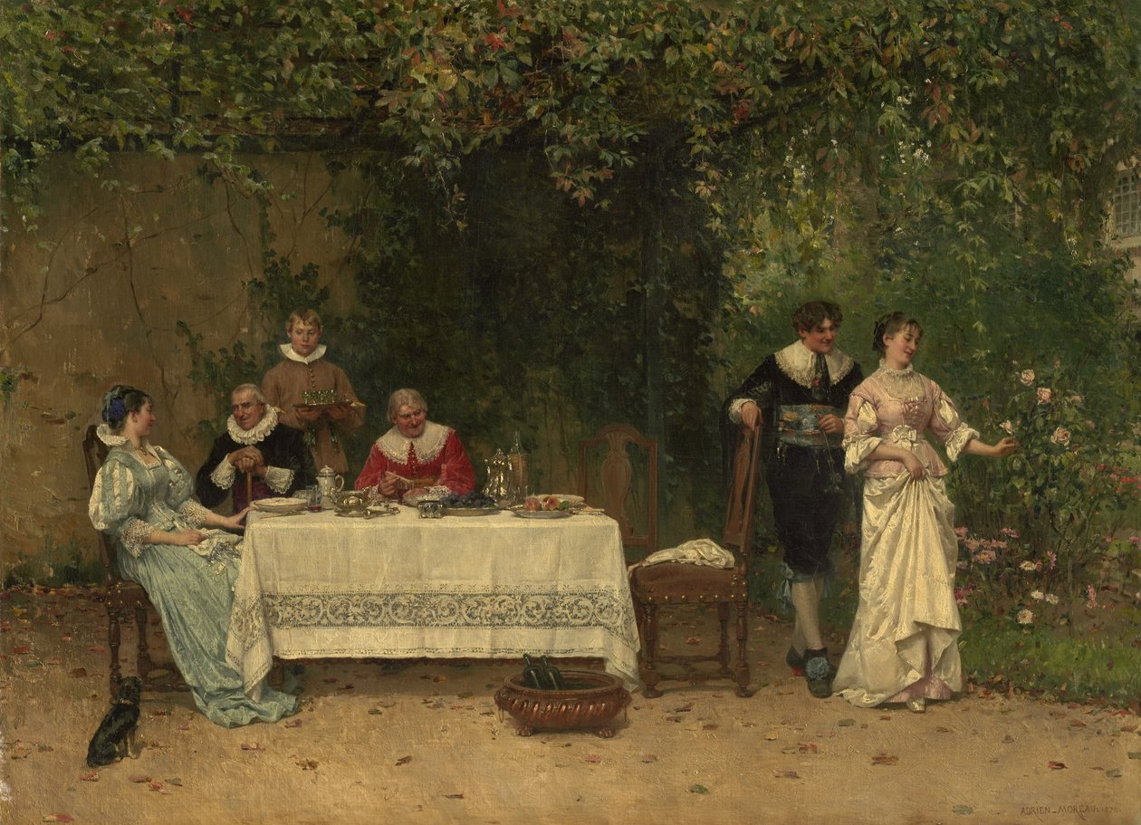 Förslaget, 1878 av Adrien Moreau