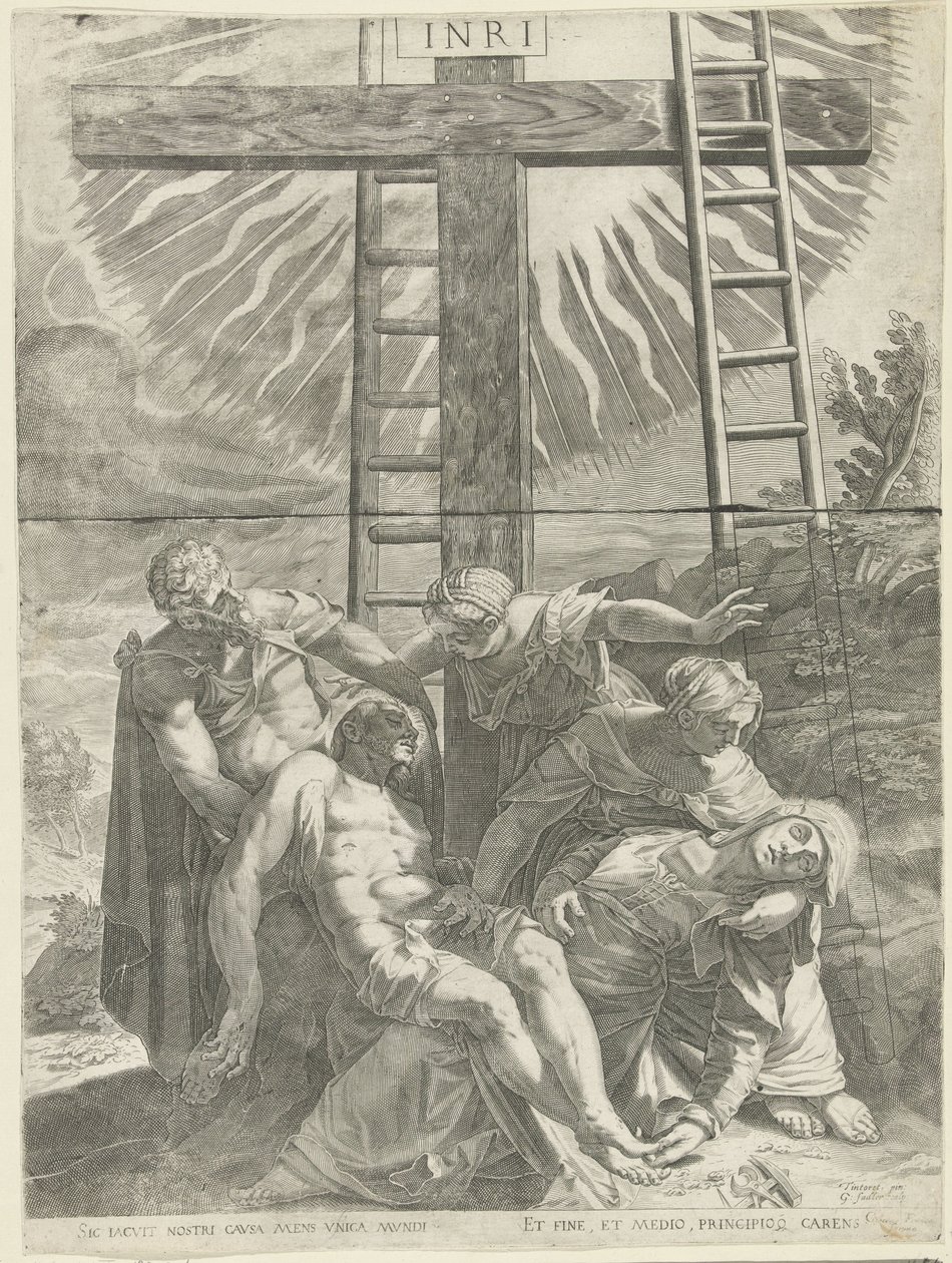 Korstagning av Egidius  Sadeler (II)