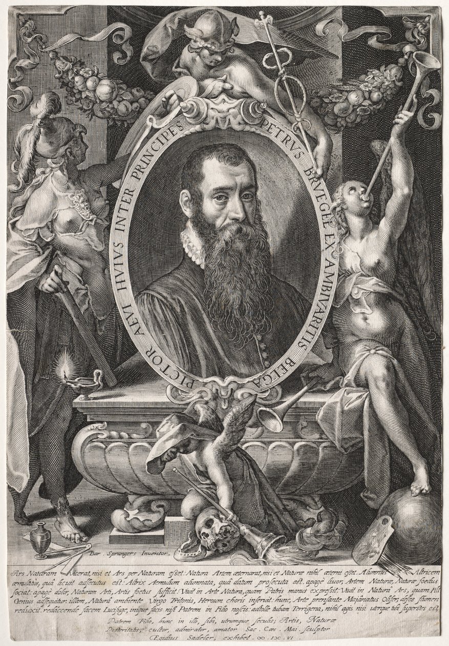 Pieter Bruegel av Aegidius Sadeler