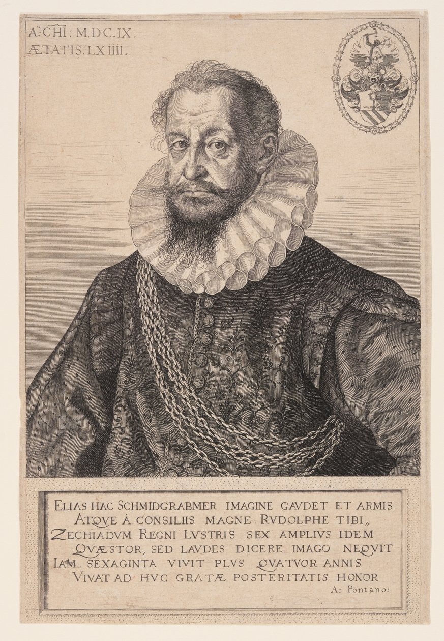 Elias Schmidgrabner, finansborgarråd av Aegidius Sadeler II
