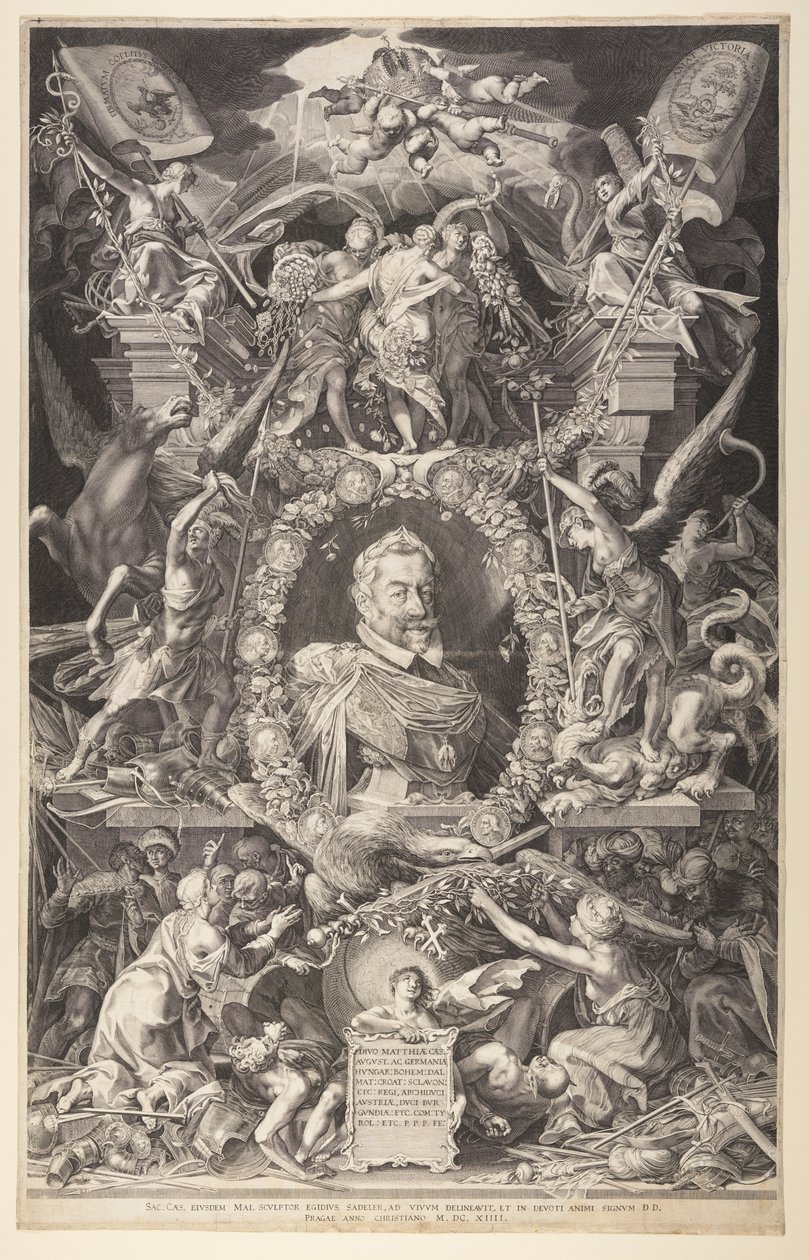 Kejsare Matthias av Aegidius Sadeler II