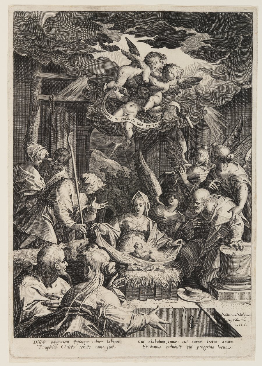 Födelsekyrkan av Aegidius Sadeler II