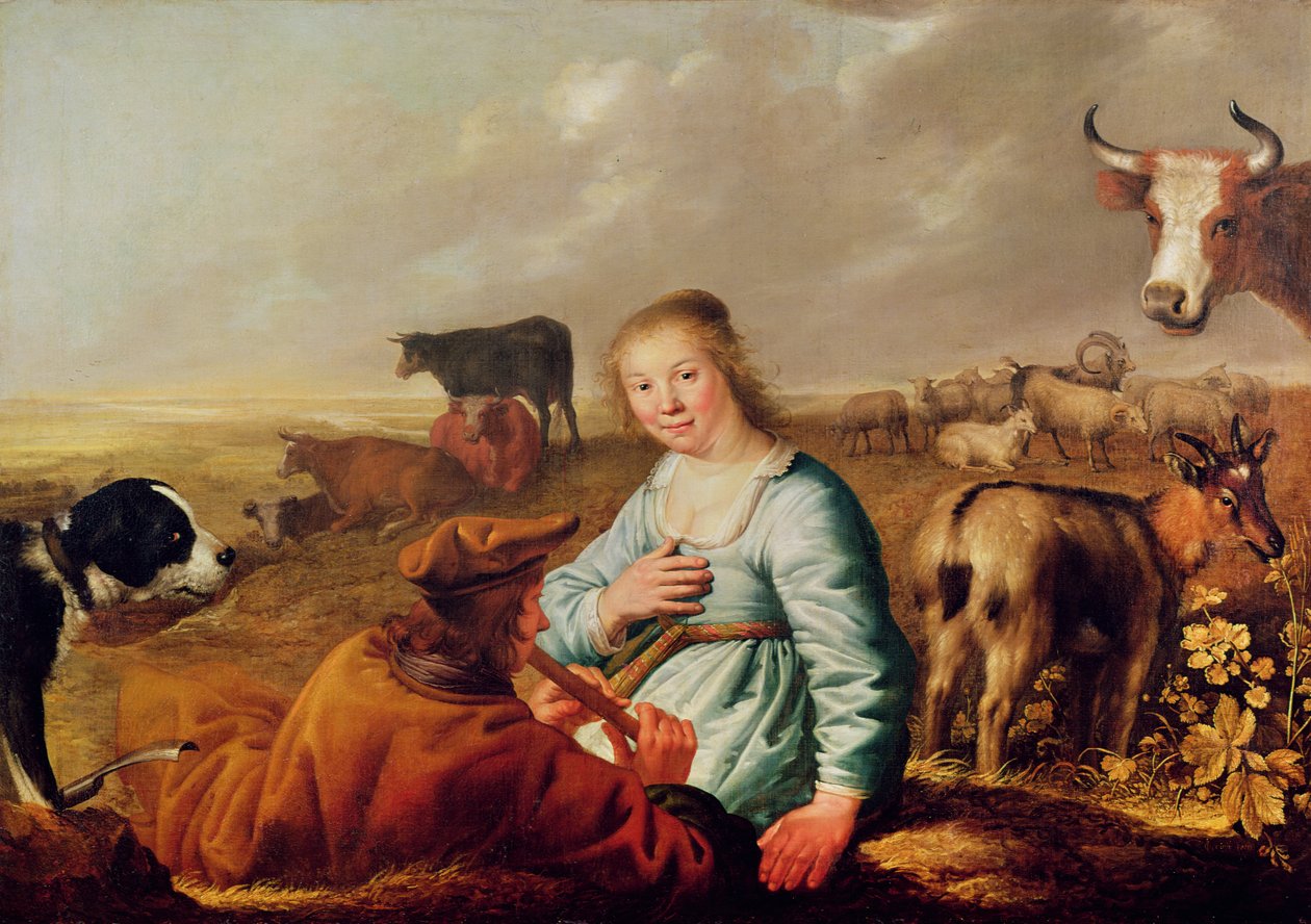 Pastoral scen av Aelbert Cuyp