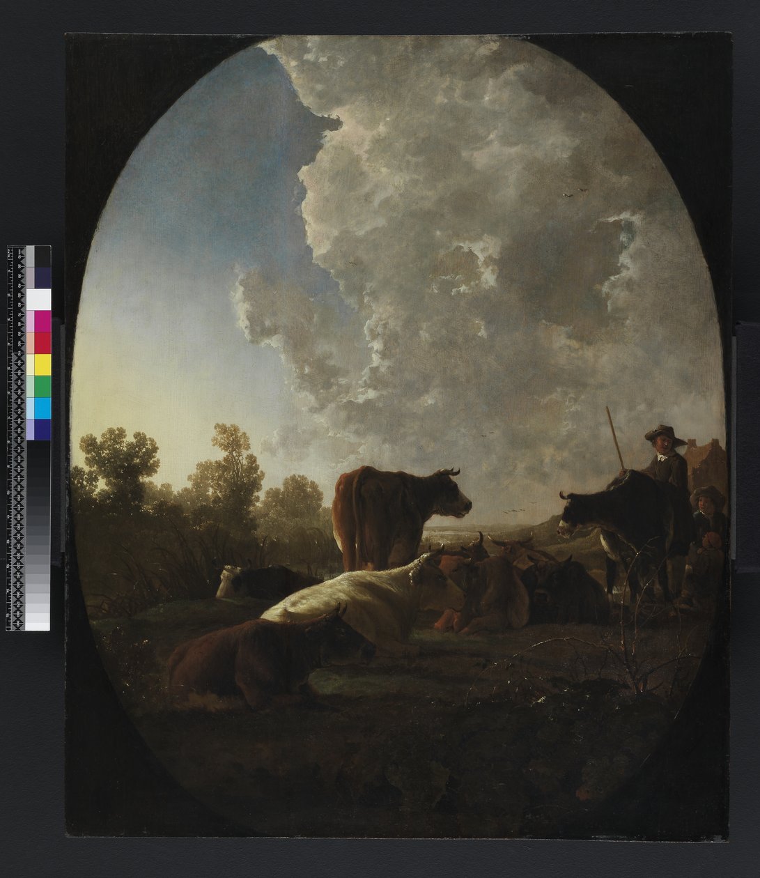 Solnedgång efter regn, ca 1648-52 av Aelbert Cuyp