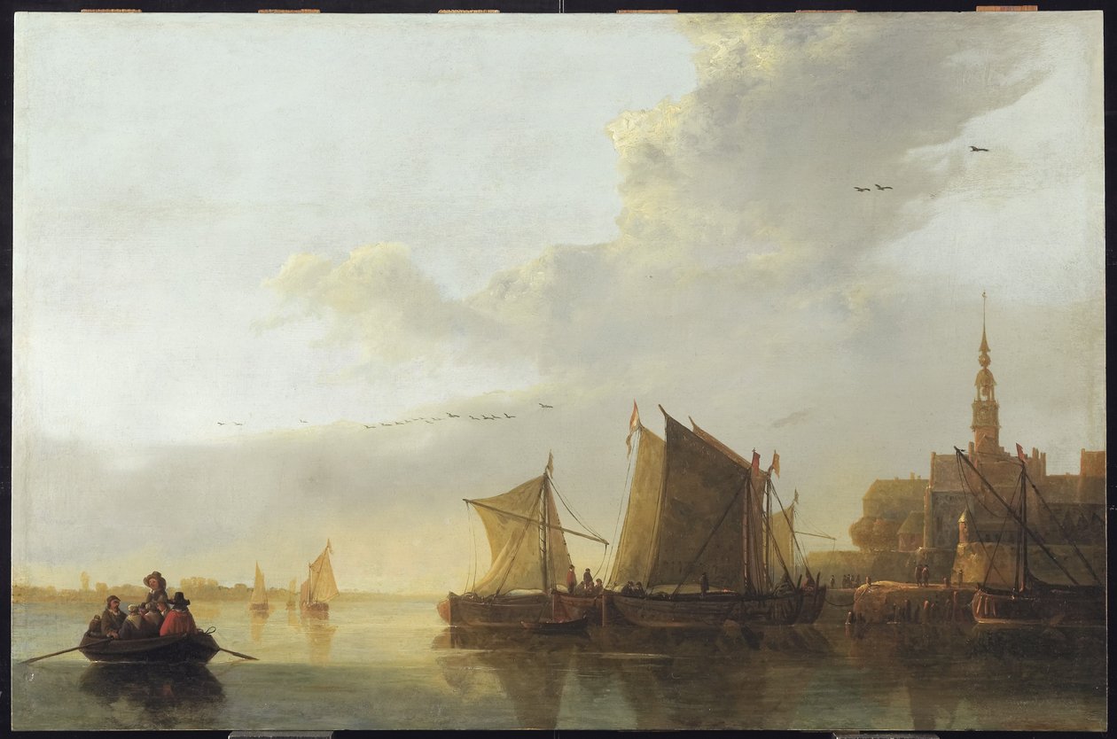 Utsikt över Dordrecht, ca 1655 av Aelbert Cuyp