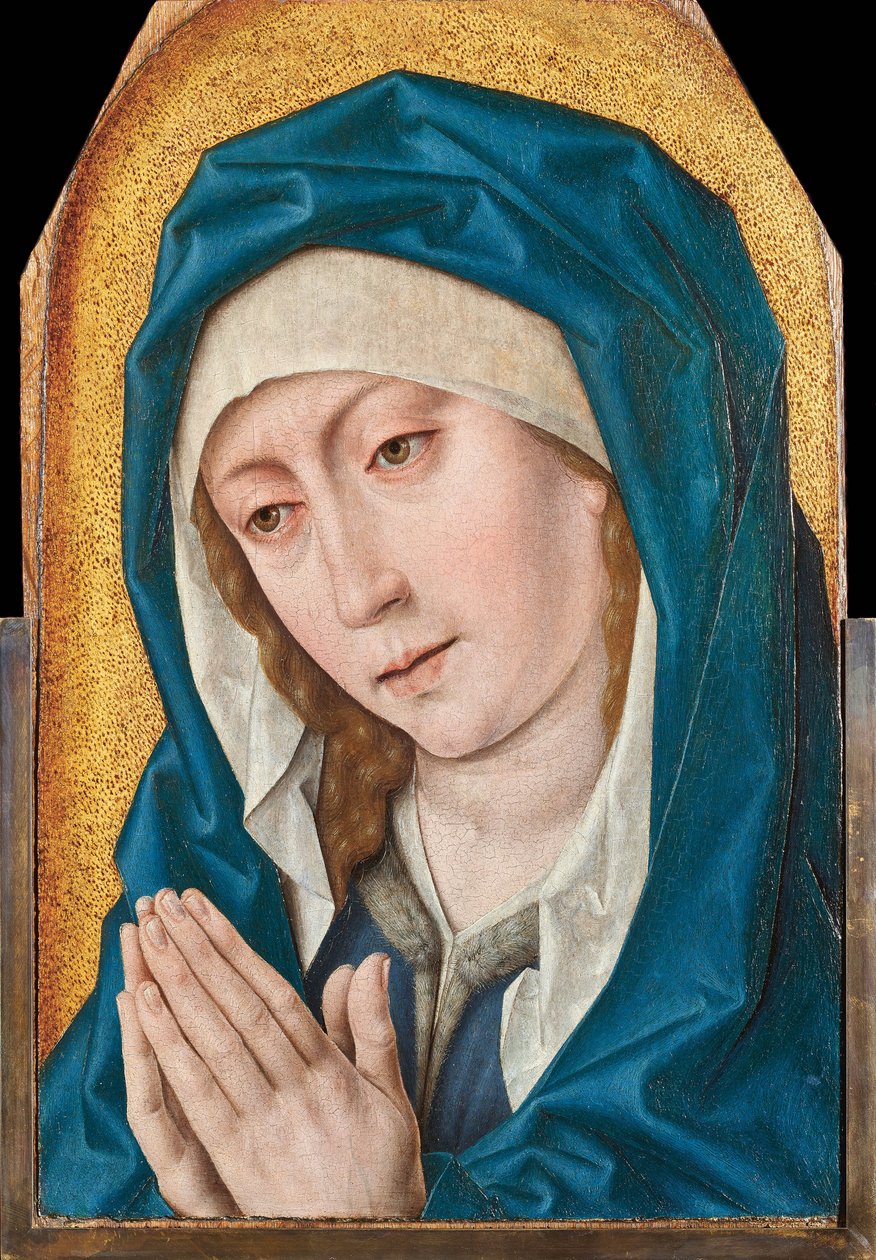 Smärtsam Mater, c. 1495. av Aelbrecht Bouts