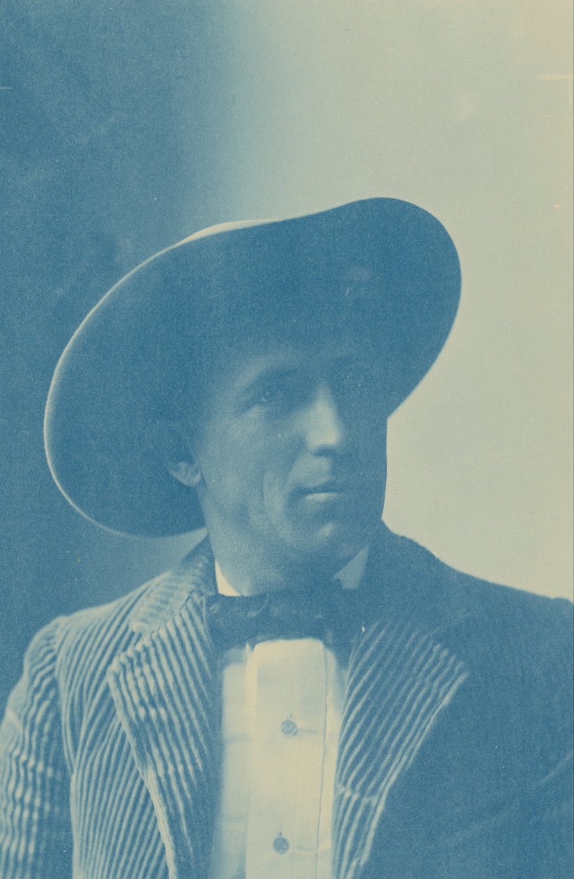 Porträtt av Charles Fletcher Lummis av Aemilian Scholl