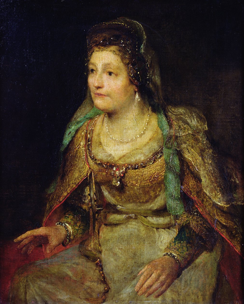 Kvinnofigur, c.1680-90 av Aernt de Gelder