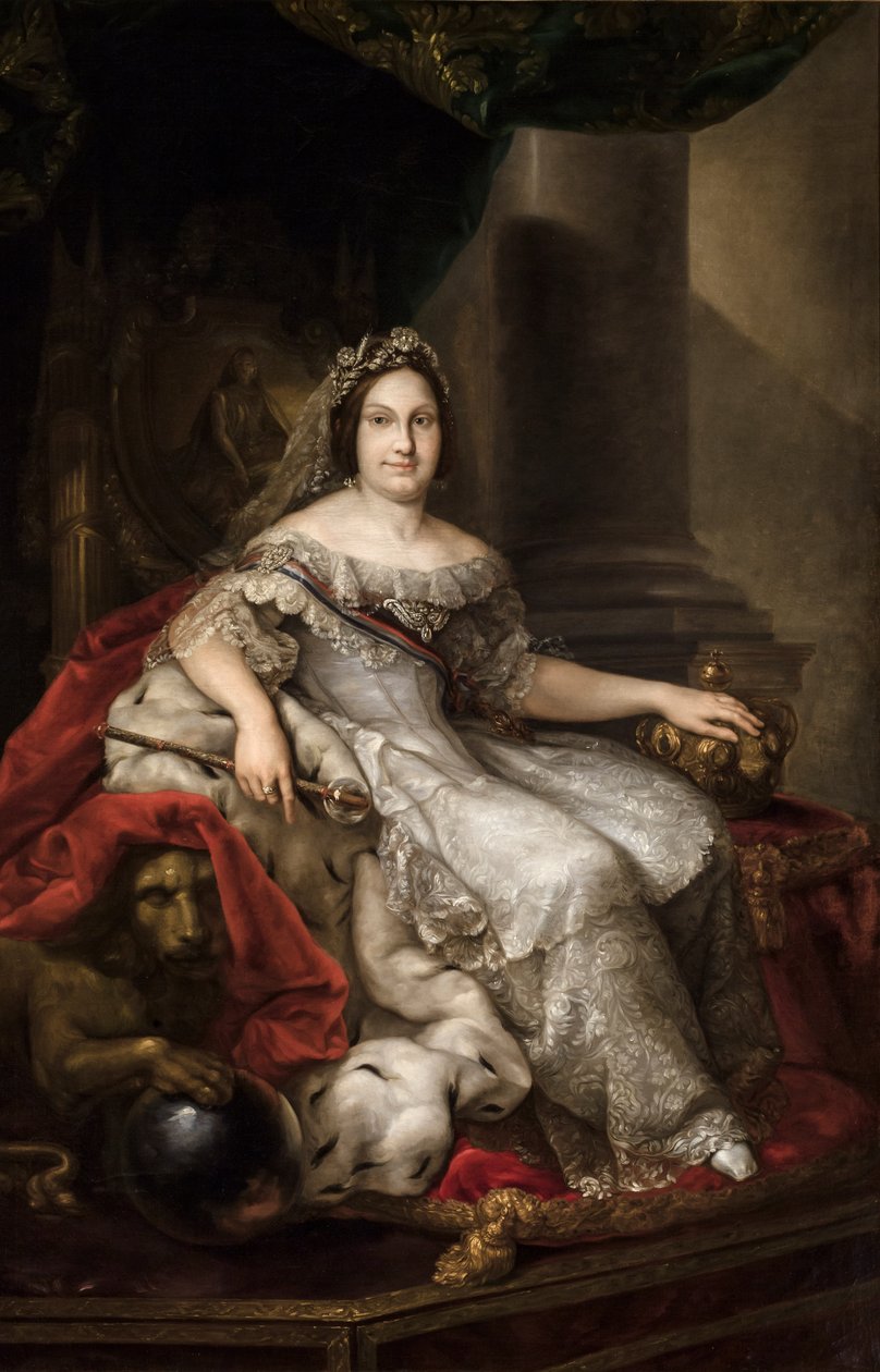 La reina Isabel II de España
