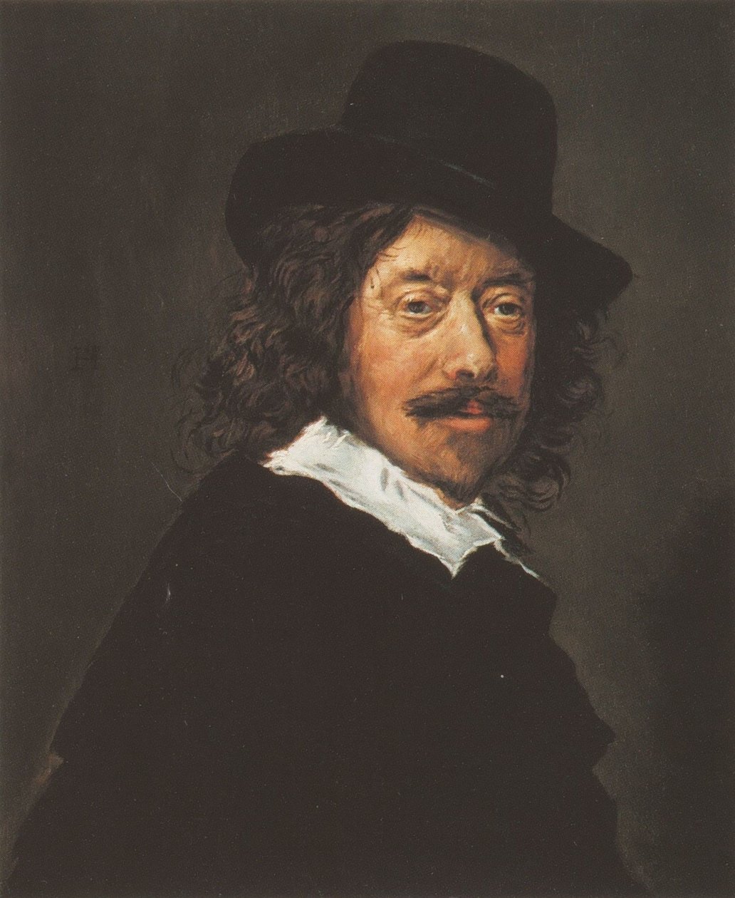 Porträtt av Frans Hals (1582/83-1666) av After Frans Hals