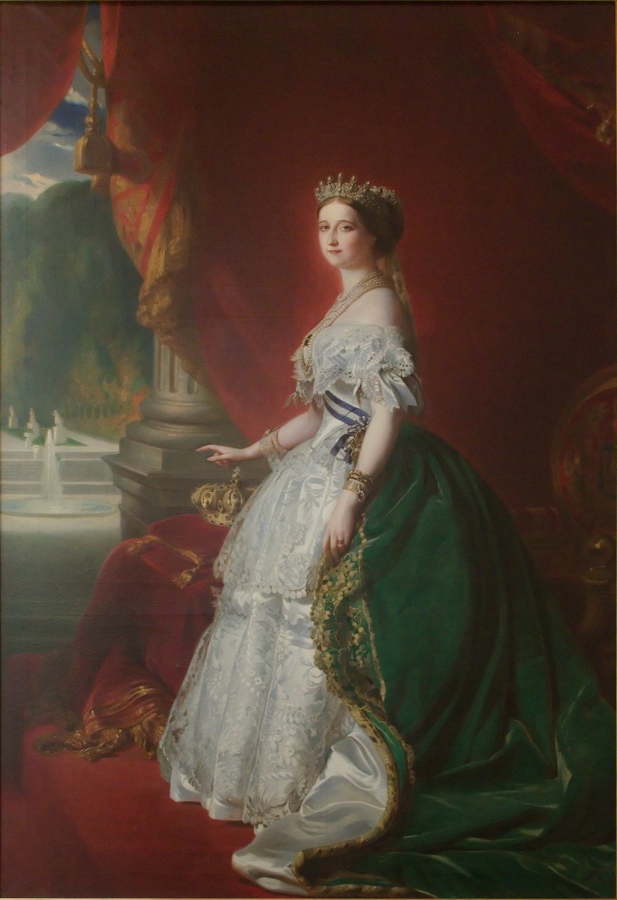 Kejsarinnan Eugenie av after Franz Xaver Winterhalter
